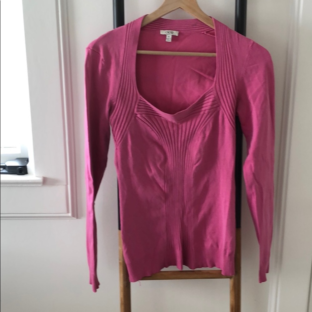 Pink sweater